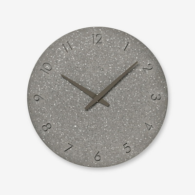 Y. Nara SiO2 Grey Часы настенные
