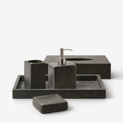 Hammam Dark Grey Набор для ванной комнаты