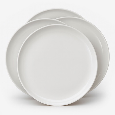 Piet Boon Base Low White Набор тарелок L, 4 шт.