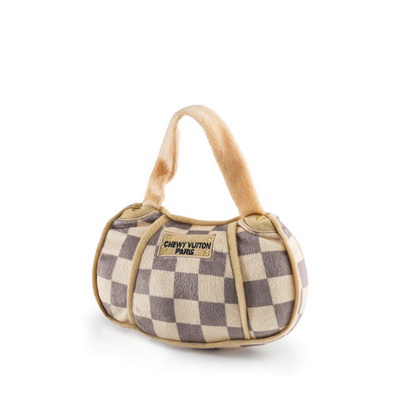 Checker Chewy Vuiton Bag Игрушка для собак L