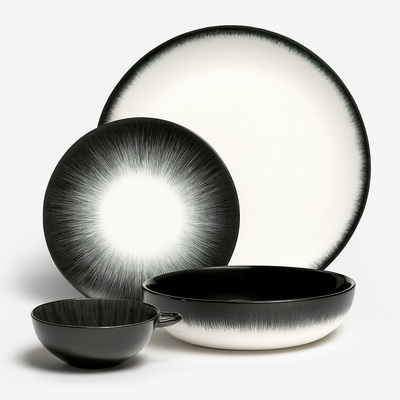 Ann Demeulemeester Dé White/Black Сервиз на 2 персоны