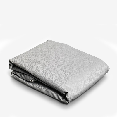 Пододеяльник серебристый Logo 