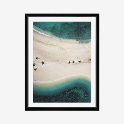 Tropical Sandbar Studio Постер