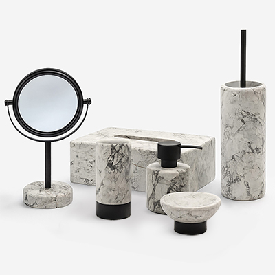 Nero Alba Набор для ванной комнаты из 5 предметов