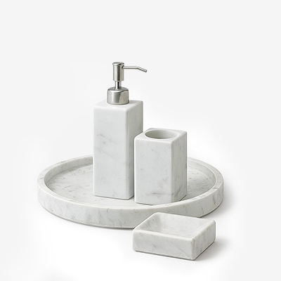 Hammam White Набор для ванной комнаты из 4 предметов