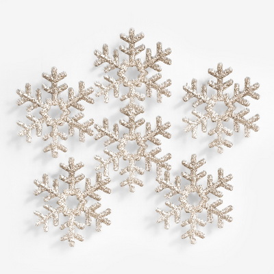 Sparkling Snowflake Набор новогодних украшений 6 шт.