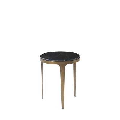 Gennaro Black Marble Стол приставной