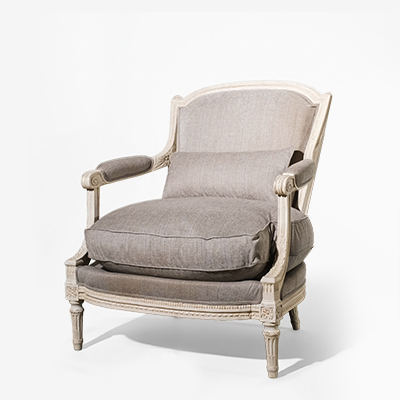 Кресло и пуф L XVI Sené bergère