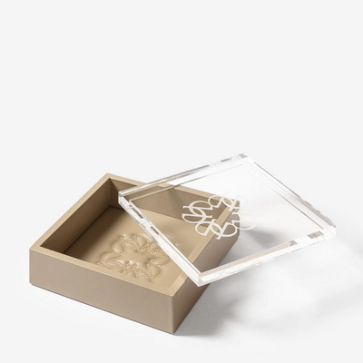 Elie Saab Monogram Square Mouton Шкатулка