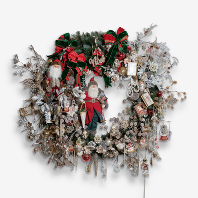 Decorated Wreath Nostalgic Венок новогодний