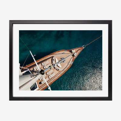 Sail Boat Studio Постер