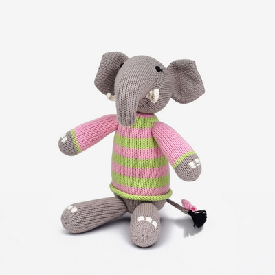 Elephant in Pink Sweater Игрушка