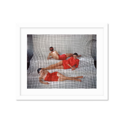 Red Swimming Attire, Vogue Постер Red Swimming Attire, Vogue Постер