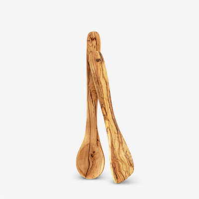 Olive Wood Ложка и лопатка