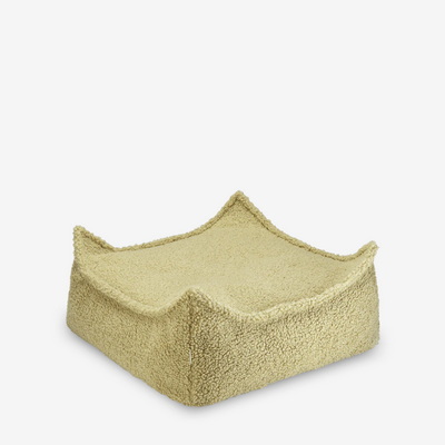 Square Teddy Matcha Оттоманка детская