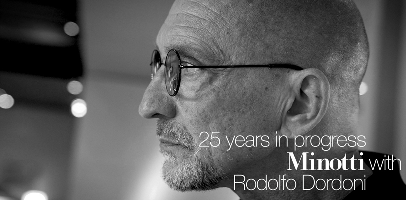  25 лет сотрудничества Minotti и Родольфо Дордони