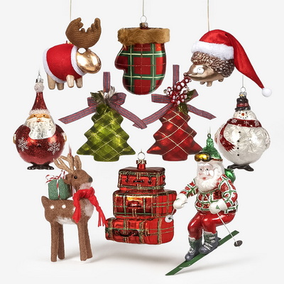 Lapland Winter I Набор ёлочных игрушек 10 шт.