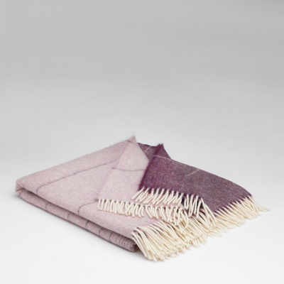 Alpaca Mauve Ómbre Плед