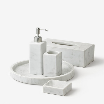 Hammam White Набор для ванной комнаты
