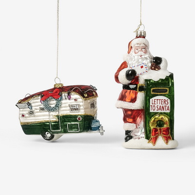 Xmas Santa III Набор ёлочных игрушек 2 шт.