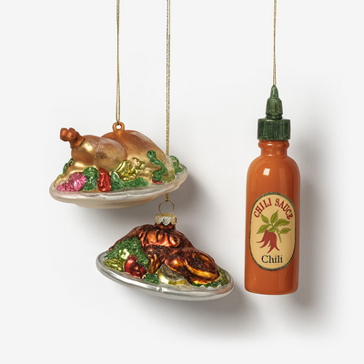 Xmas Dish Набор ёлочных игрушек 3 шт.