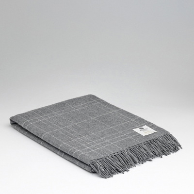 Lambswool Steel Maze Плед