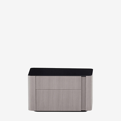 Lou Dove Grey / Black Прикроватная тумба