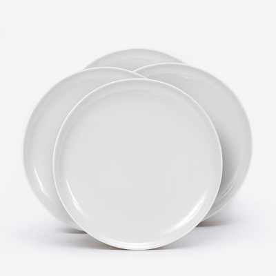 Piet Boon Base Low White Набор тарелок S, 4 шт.