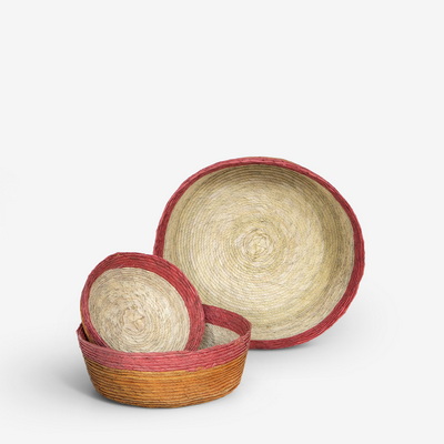 Round Canela Набор корзин 3 шт.