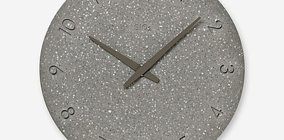 Y. Nara SiO2 Grey Часы настенные