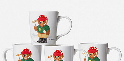 Haven Polo Bear Набор кружек 4 шт.