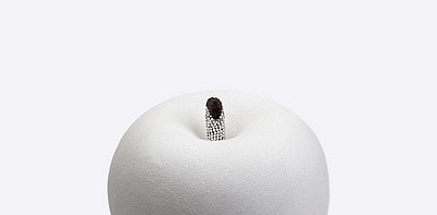 Apple Swarovski White Скульптура L