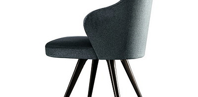 Leslie Dining Denim Стул