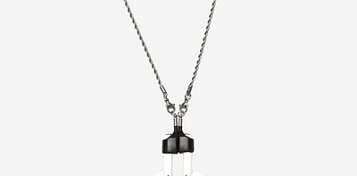 AirPods Lace Silvered Цепочка для беспроводных наушников Compact