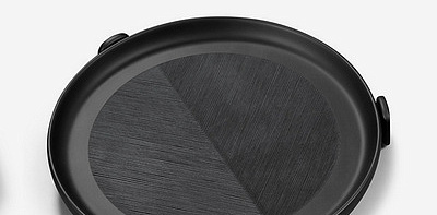 Mati Grooves Maple Black Поднос S