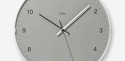 Biome Grey Часы настенные