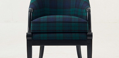 Duchess Blackwatch Flannel Twilight Кресло
