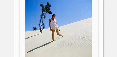 Model Wearing A Maidenform Nightgown Постер