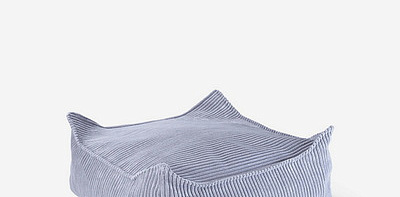 Square Blueberry Blue Пуф детский