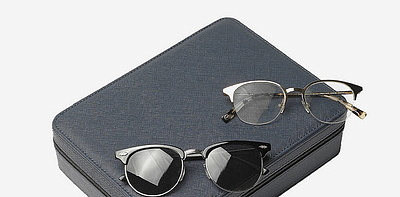 Navy Blue Дорожный органайзер для очков