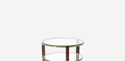 Seeing Ramsey Mahogany / Brass Стол приставной