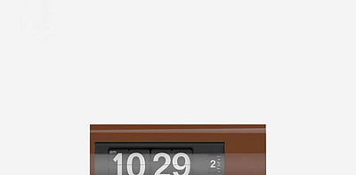 AP-28 Brown AM/PM Часы настольные с будильником