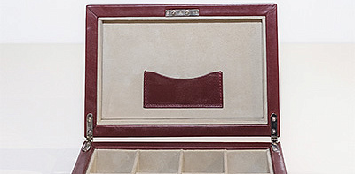 Cufflink Box Red Шкатулка для запонок S