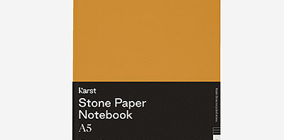 Stone Paper Turmeric/Blank Блокнот A5