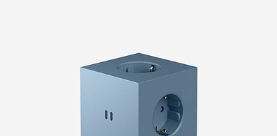 Разветвитель голубой Square 2 USB-С