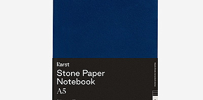 Stone Paper Navy/Blank Блокнот A5