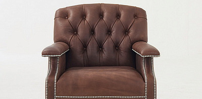 Alfred Club Burnished Mahogany Кресло