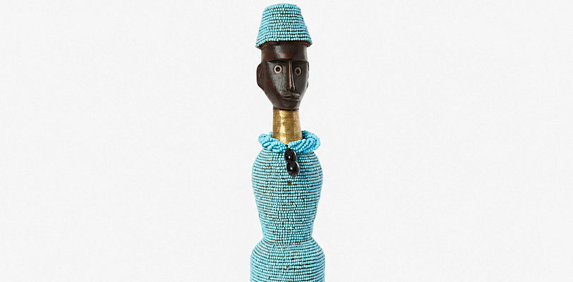 Скульптура Namji Doll Blue 35 см