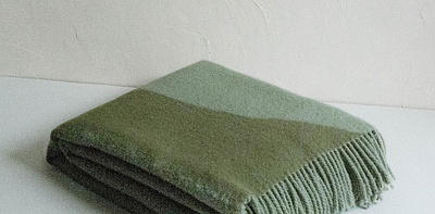 Stream Moss Green Плед