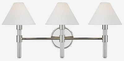 Robert Triple Vanity Nickel Бра